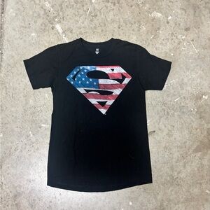 DC Black Superman Logo Apparel